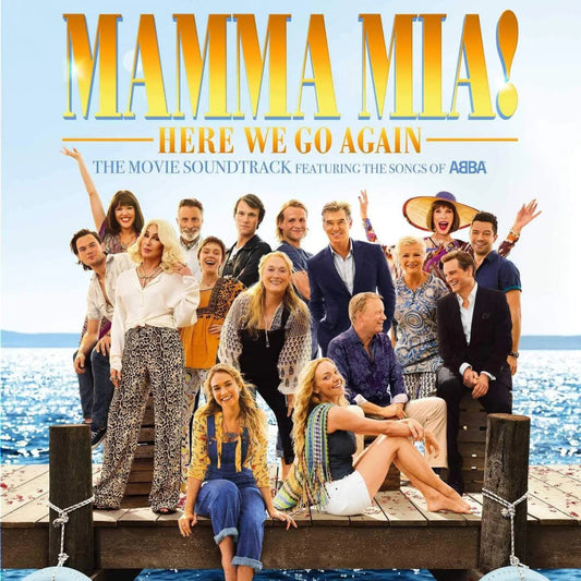 Mamma Mia! Here We Go Again soundtrack 2 LP set featuring ABBA classics