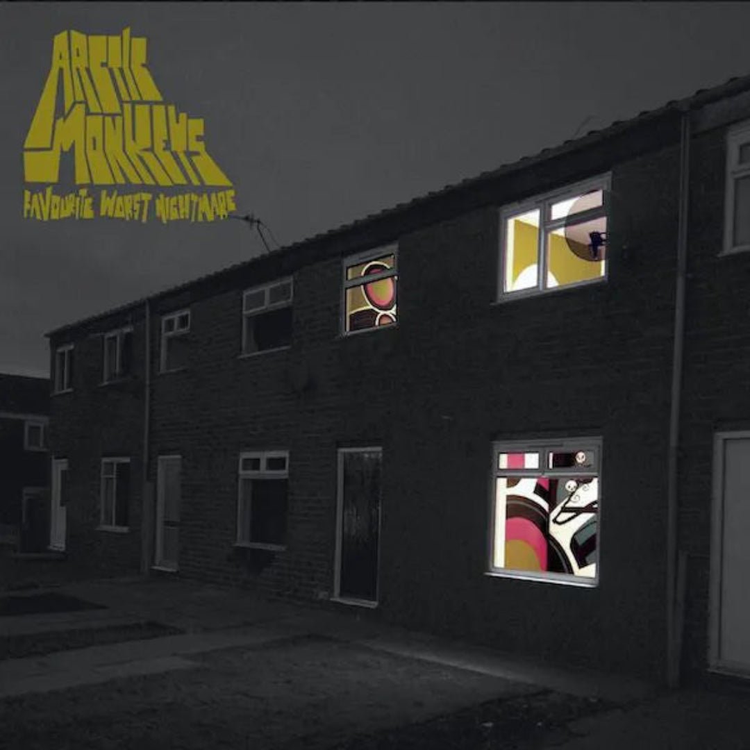 Arctic Monkeys - Favourite Worst Nightmare  LP cover