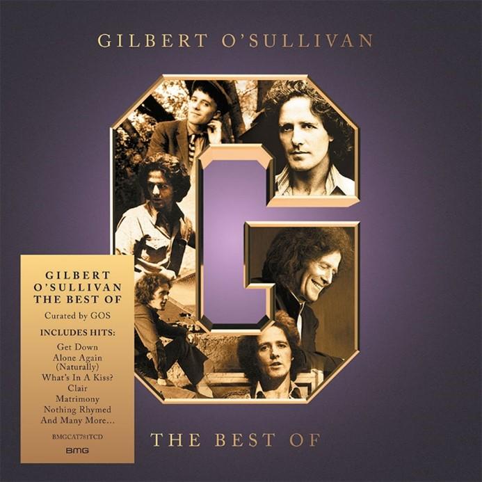 Gilbert O’Sullivan The Best Of 3 CD front cover artwork