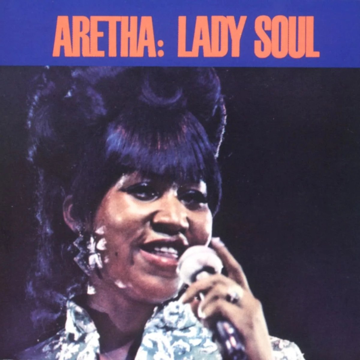 Vinyl record of Aretha Franklin’s 1968 Lady Soul