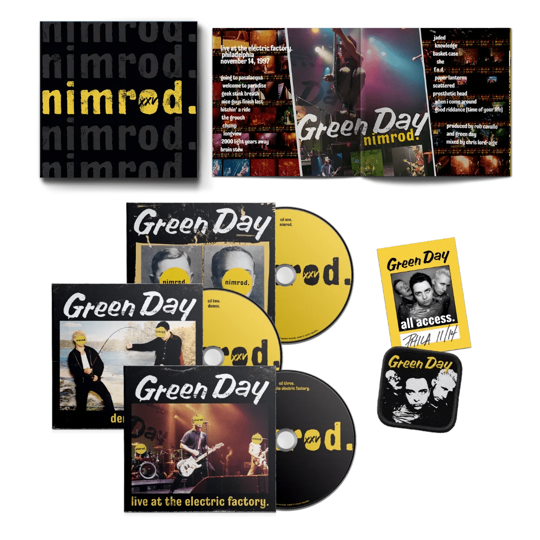 Green Day - Nimrod 3 CD - 2 - CD - Orchard Records