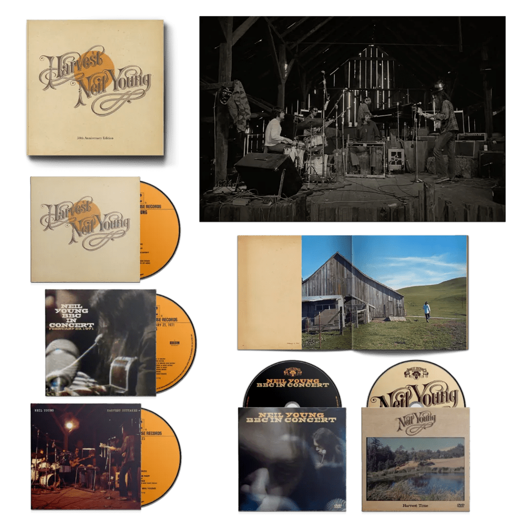 Neil Young - Harvest 3 CD + 2 DVD Box Set - 2 - CD - Orchard Records