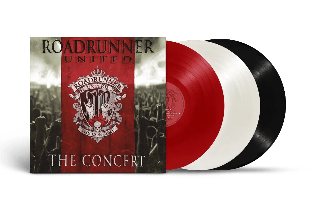 Roadrunner United - The Concert 3 LP Red White & Black Vinyl - 2 - LP - Orchard Records