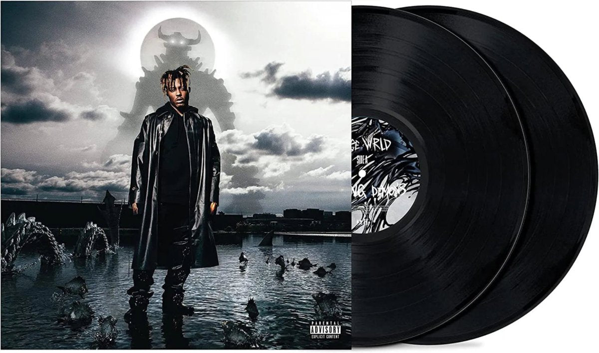 Juice WRLD Fighting Demons 2 LP set emotional rap album