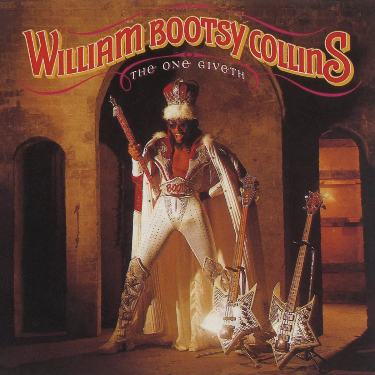 Bootsy Collins funk LP featuring Fred Wesley and Maceo Parker