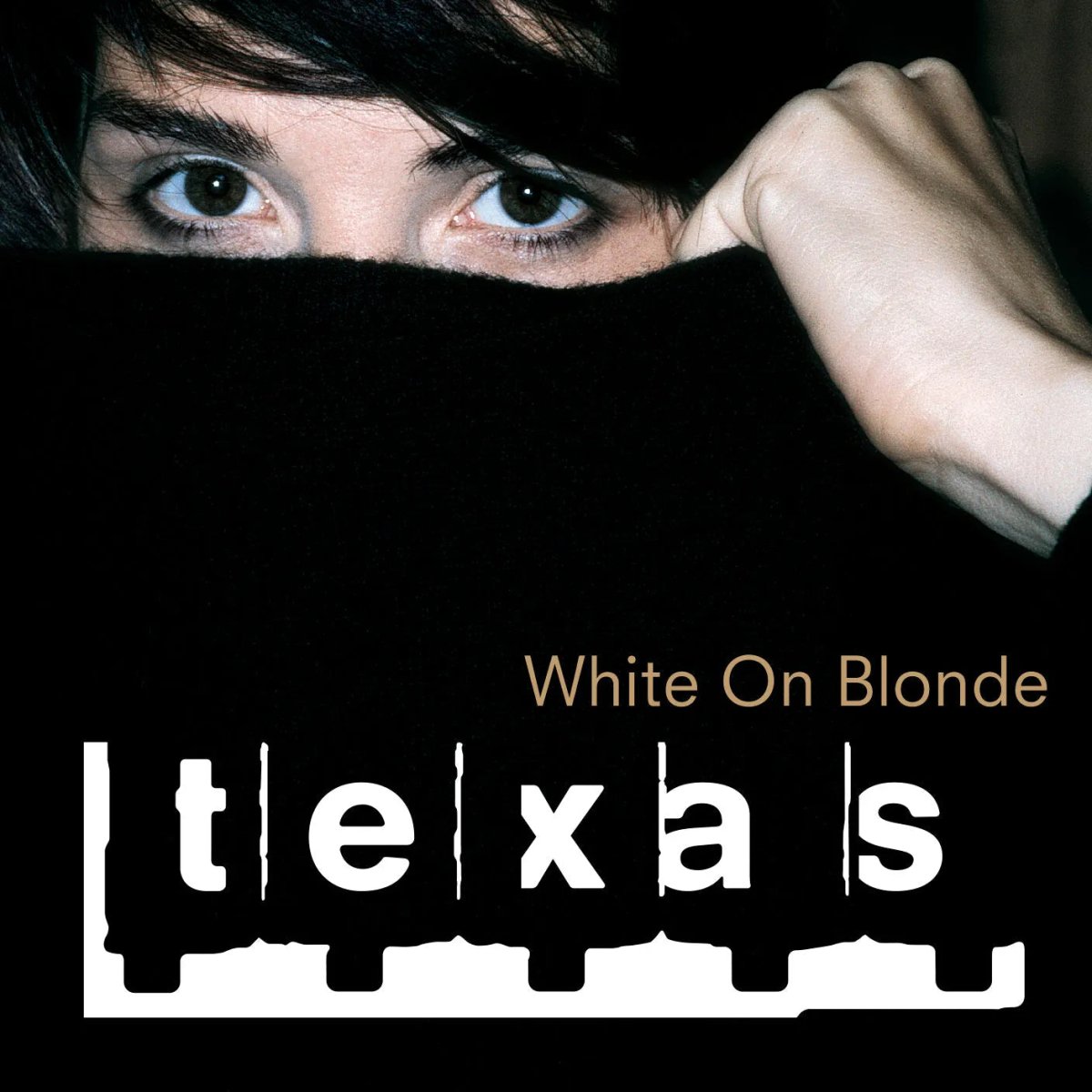 Cover art of Texas’ iconic album White On Blonde featuring Sharleen Spiteri.