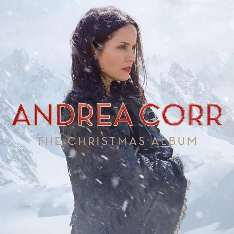 Andrea Corr’s The Christmas Album LP with festive cover art and classic holiday vibes
