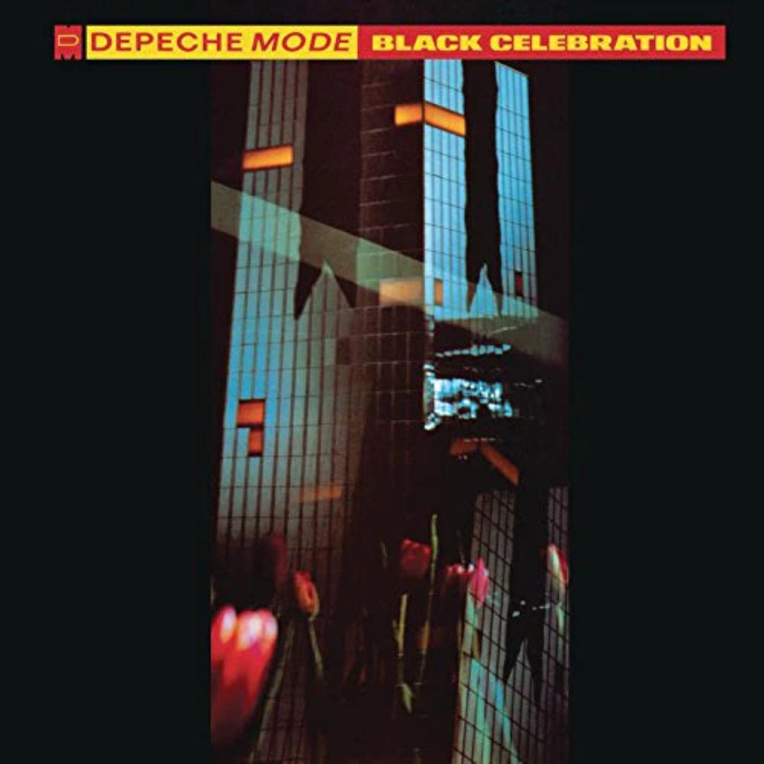 Depeche Mode - Black Celebration LP cover with original 1986 artwork