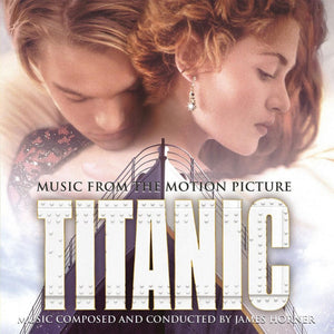 James Horner - Titanic Soundtrack (MOVATM100M) 2 LP Set Silver & Black Marbled Vinyl