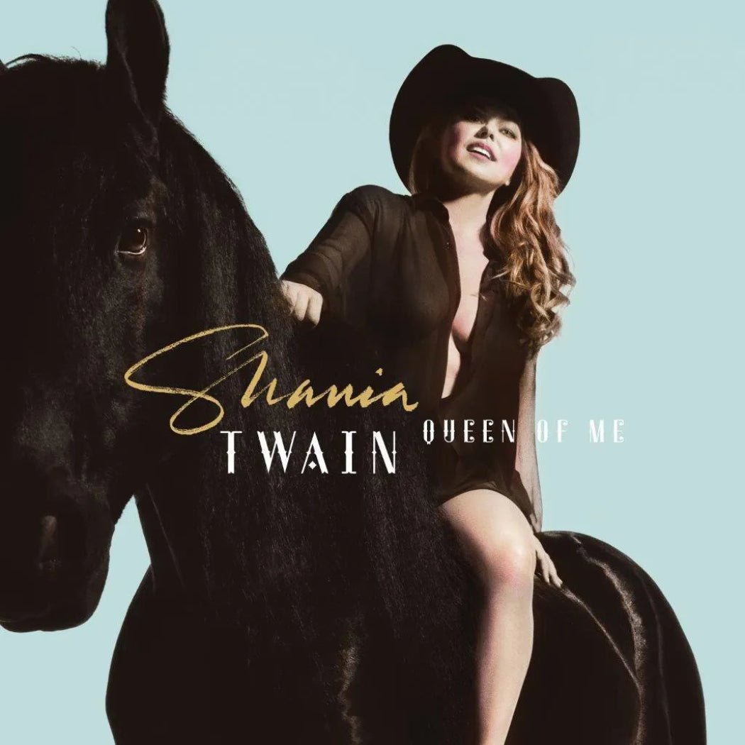 Shania Twain Queen of Me album cover on vinyl edition