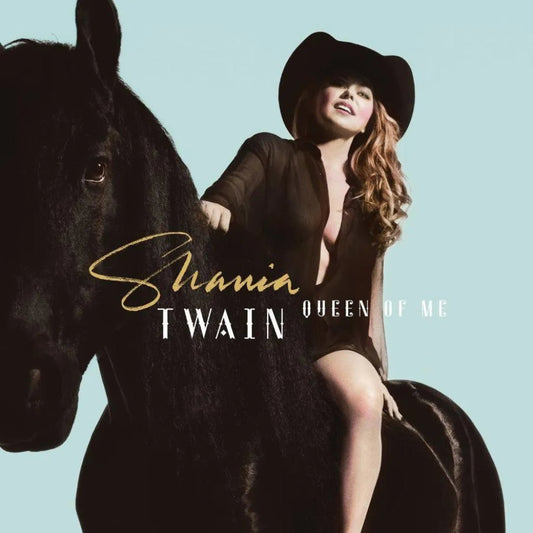 Shania Twain Queen of Me album cover on vinyl edition