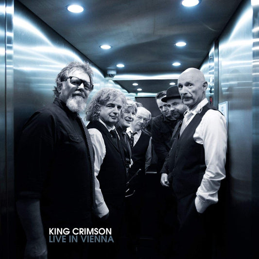 King Crimson Live In Vienna 3 CD live progressive rock concert set
