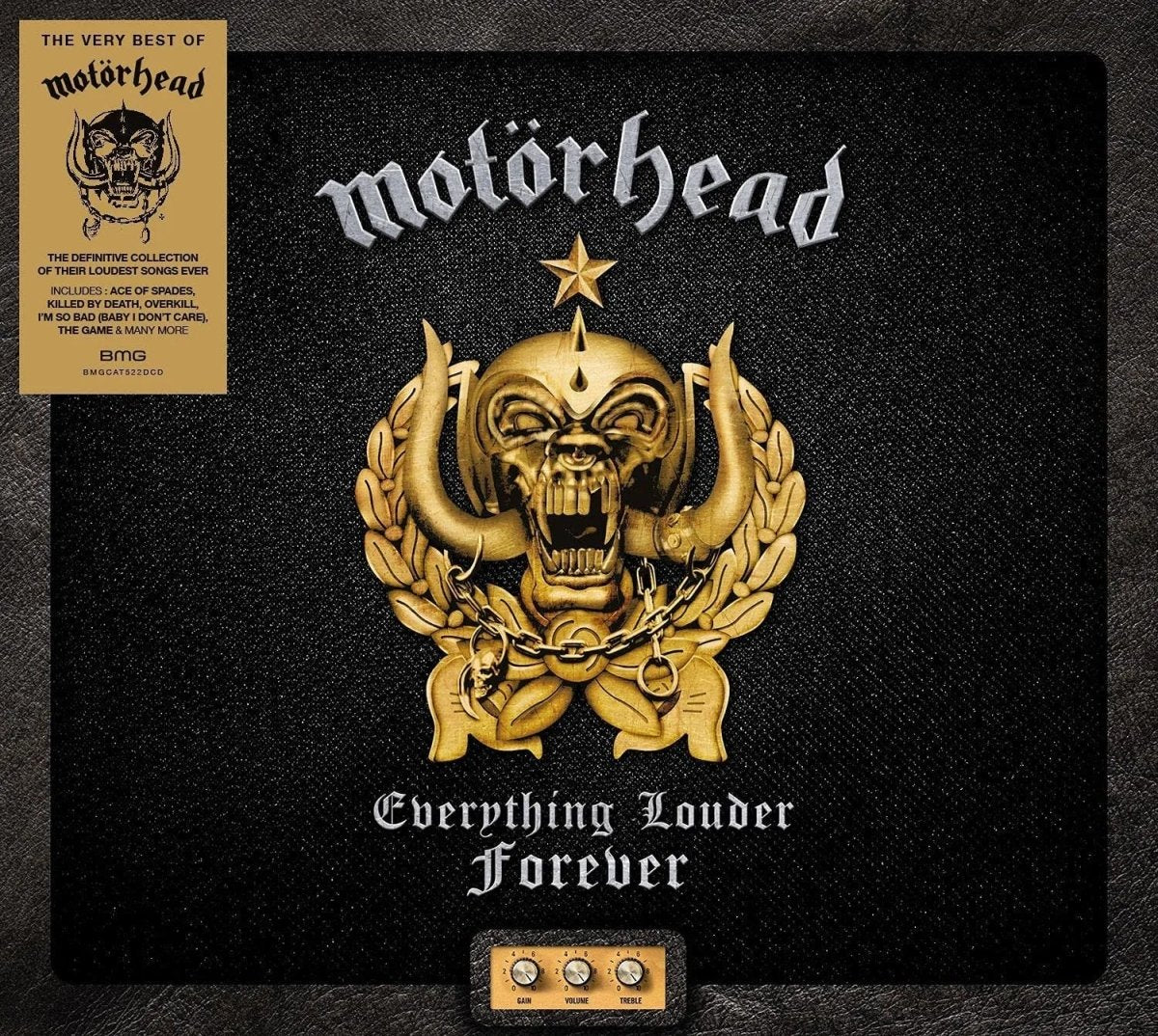 Motörhead Everything Louder Forever 2CD best of collection featuring 42 tracks