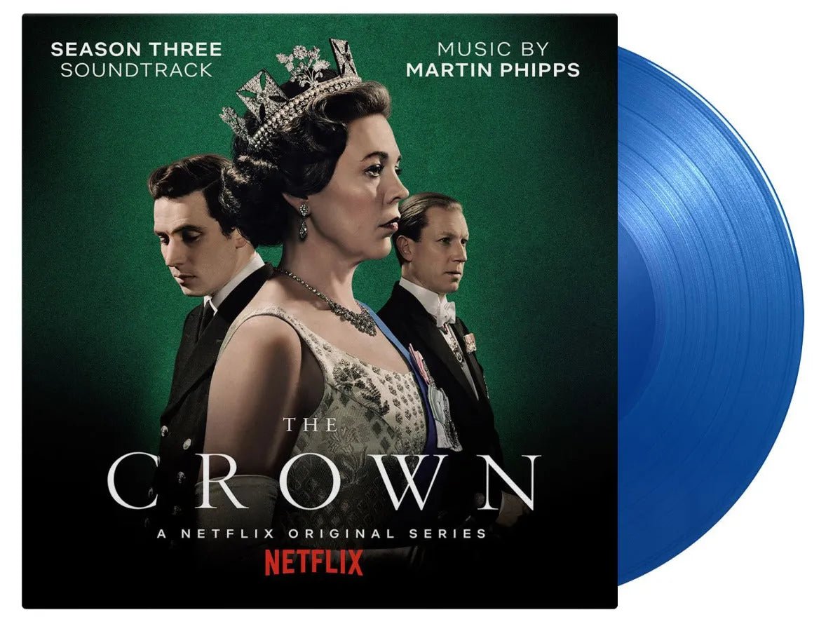 Martin Phipps - The Crown Season 3 Soundtrack LP Blue Vinyl - 2 - LP - Orchard Records