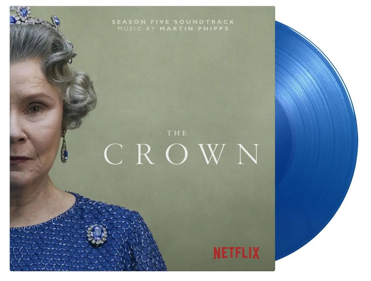 Martin Phipps - The Crown Season 5 Soundtrack LP Blue Vinyl - 2 - LP - Orchard Records