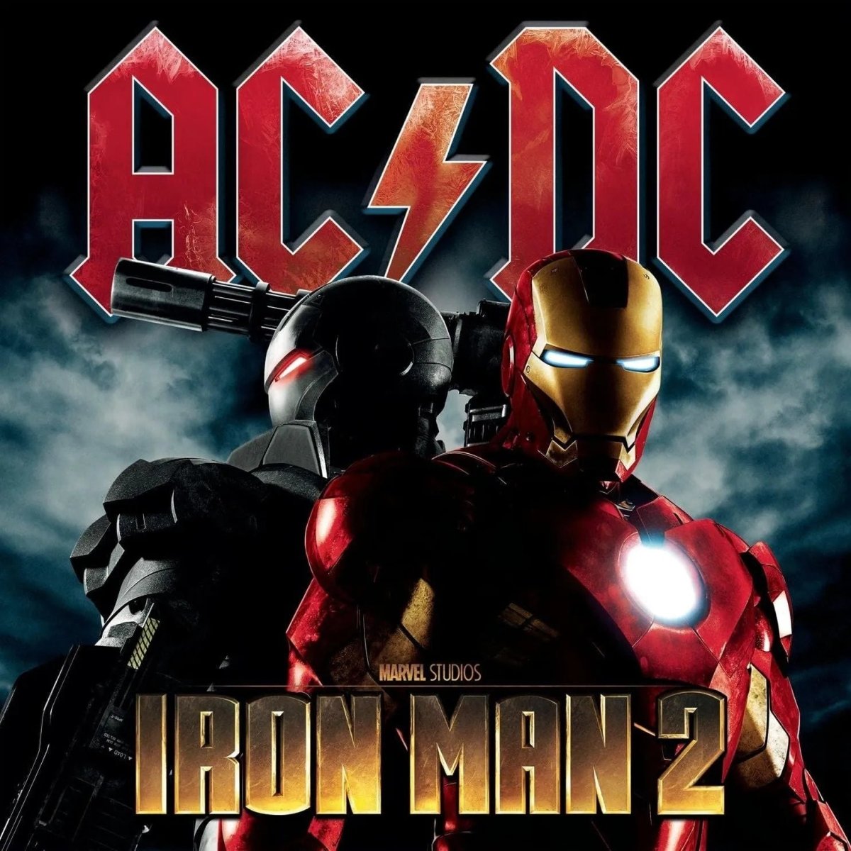 AC/DC Iron Man 2 2 LP vinyl soundtrack featuring classic rock hits collection