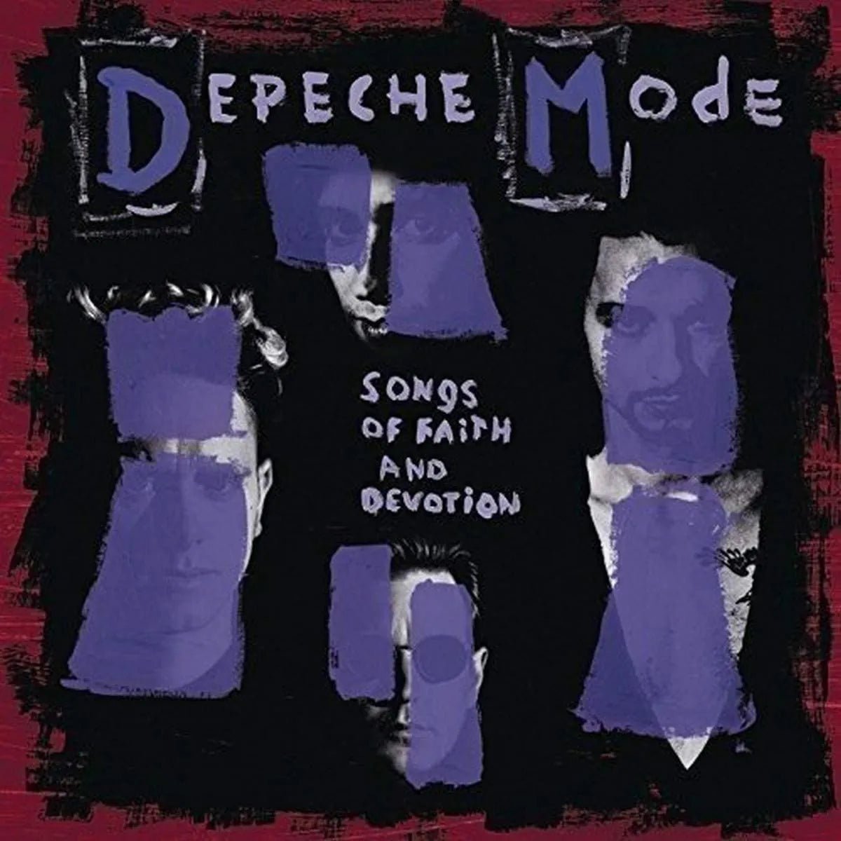 Depeche Mode Songs Of Faith And Devotion black vinyl LP classic electronic rock