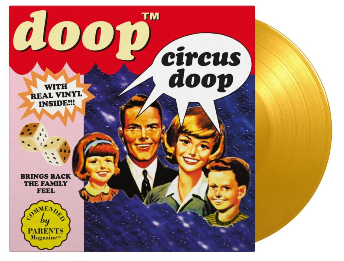 Circus Doop by Doop on limited edition yellow vinyl with bonus track “Ridin’”