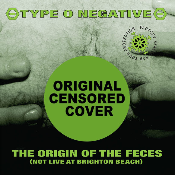 Type O Negative - The Origin Of The Feces (8122788239) 2 LP Set Green & Black Marbled Vinyl