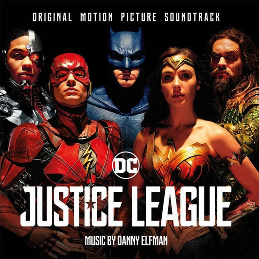 Danny Elfman - Justice League Soundtrack 2 LP Flaming Vinyl - 1 - LP - Orchard Records