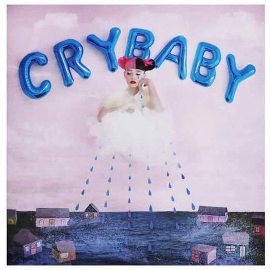 Close up Cry Baby 2LP spinning vinyl Melanie Martinez concept album record
