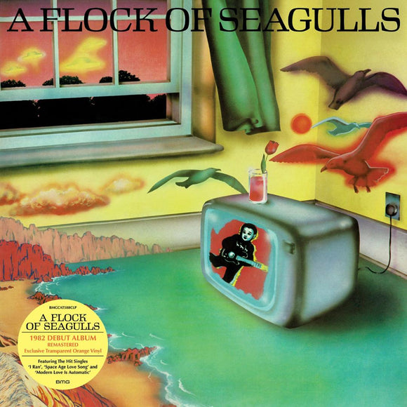 A Flock Of Seagulls - A Flock Of Seagulls (BMGCAT588CLP) LP Orange Vinyl