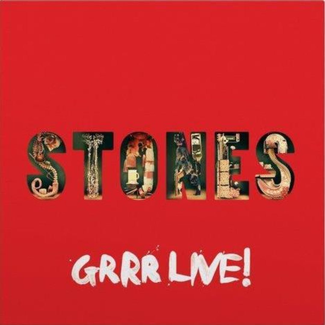 The Rolling Stones Grrr Live 3LP vinyl box set album artwork