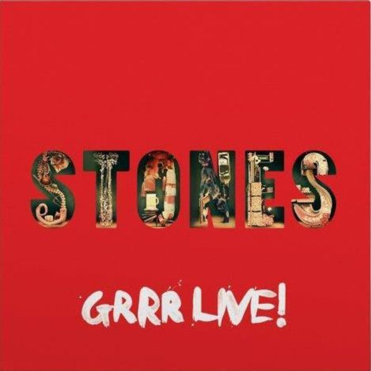 The Rolling Stones Grrr Live 3LP vinyl box set album artwork