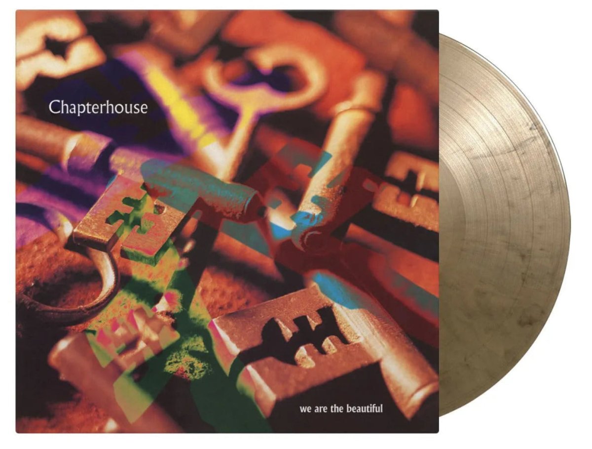 Limited edition We Are The Beautiful 12” on gold & black marbled vinyl