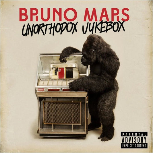 Bruno Mars Unorthodox Jukebox CD album cover front artwork