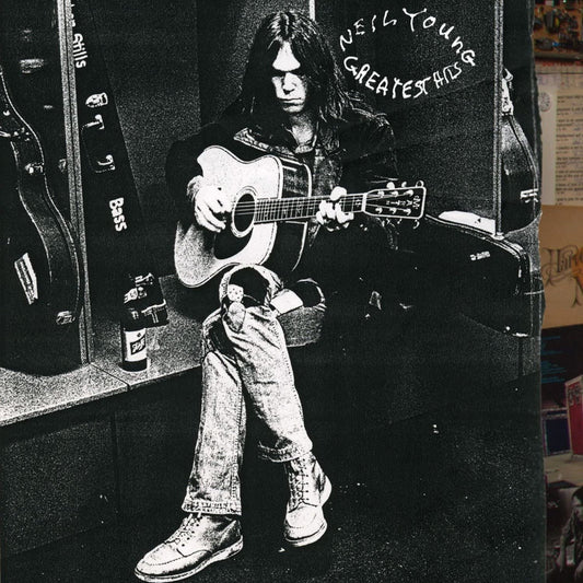 Neil Young Greatest Hits CD album cover artwork classic rock compilation