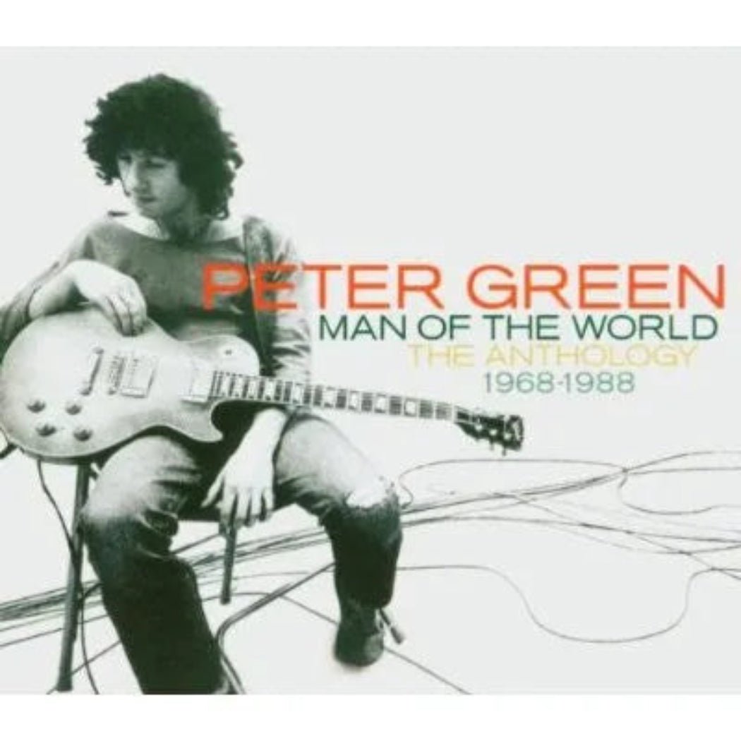 Peter Green Man Of The World 2 CD set featuring classic blues-rock tracks