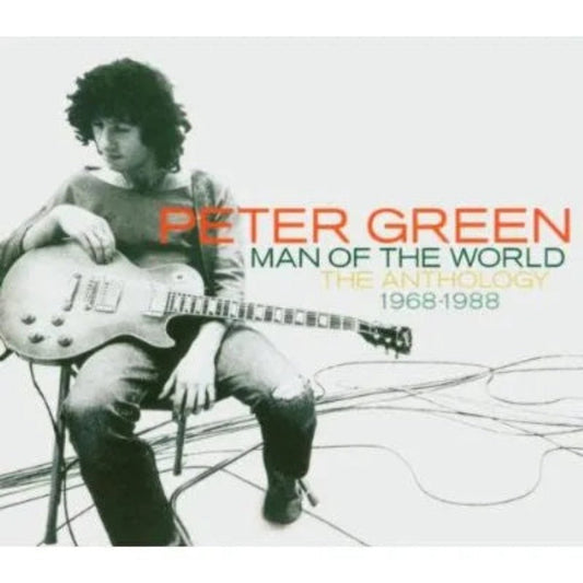 Peter Green Man Of The World 2 CD set featuring classic blues-rock tracks