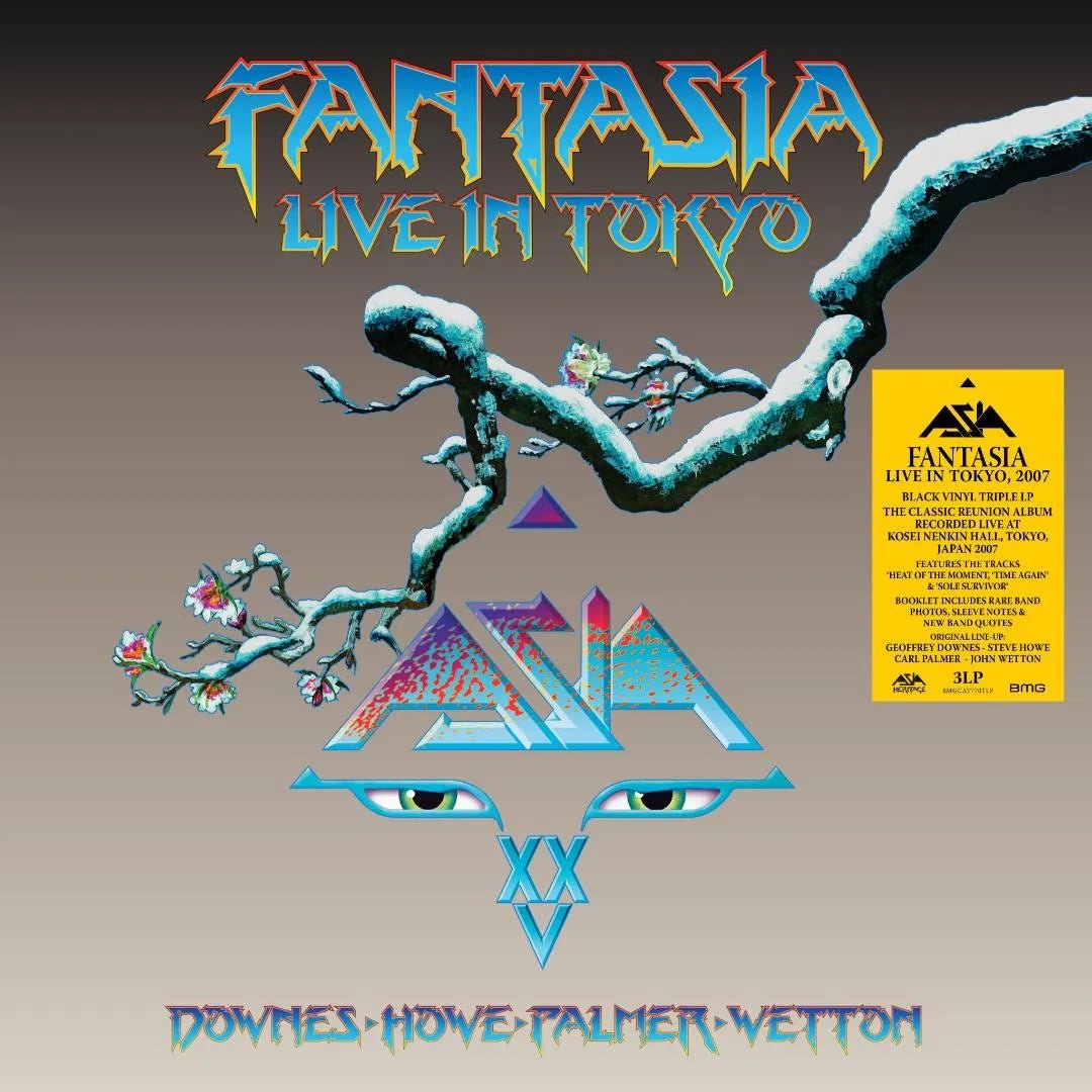 Asia - Fantasia Live In Tokyo 2007 3 LP - 1 - LP - Orchard Records