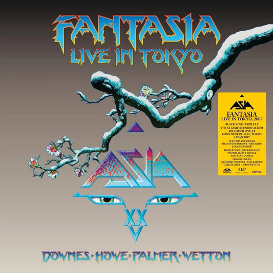 Asia - Fantasia Live In Tokyo 2007 3 LP - 1 - LP - Orchard Records