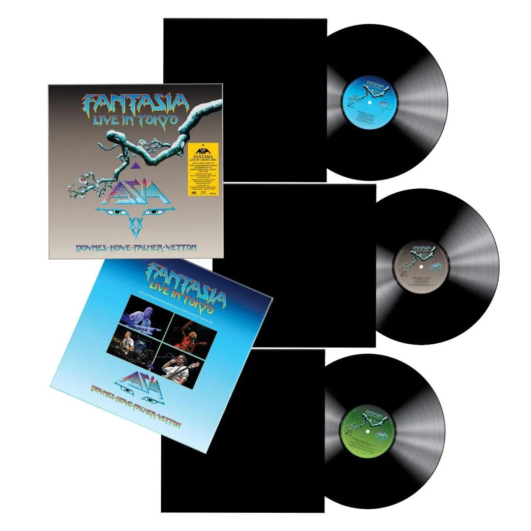 Asia - Fantasia Live In Tokyo 2007 3 LP - 2 - LP - Orchard Records