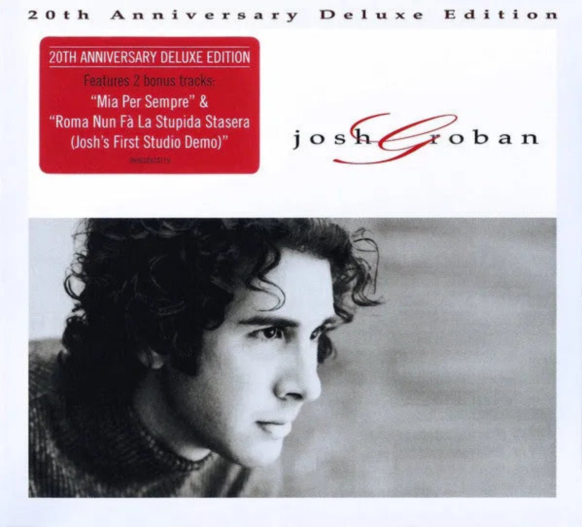 Josh Groban self titled CD album cover artwork classical crossover record