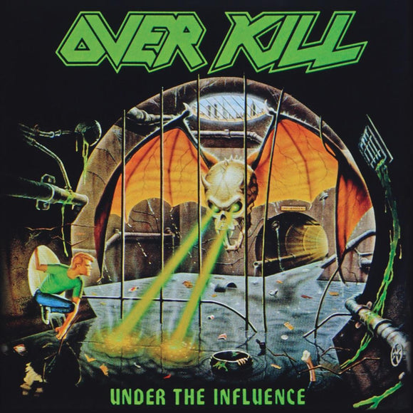 Overkill - Under The Influence  (53867702) LP yellow & Black Marbled Vinyl