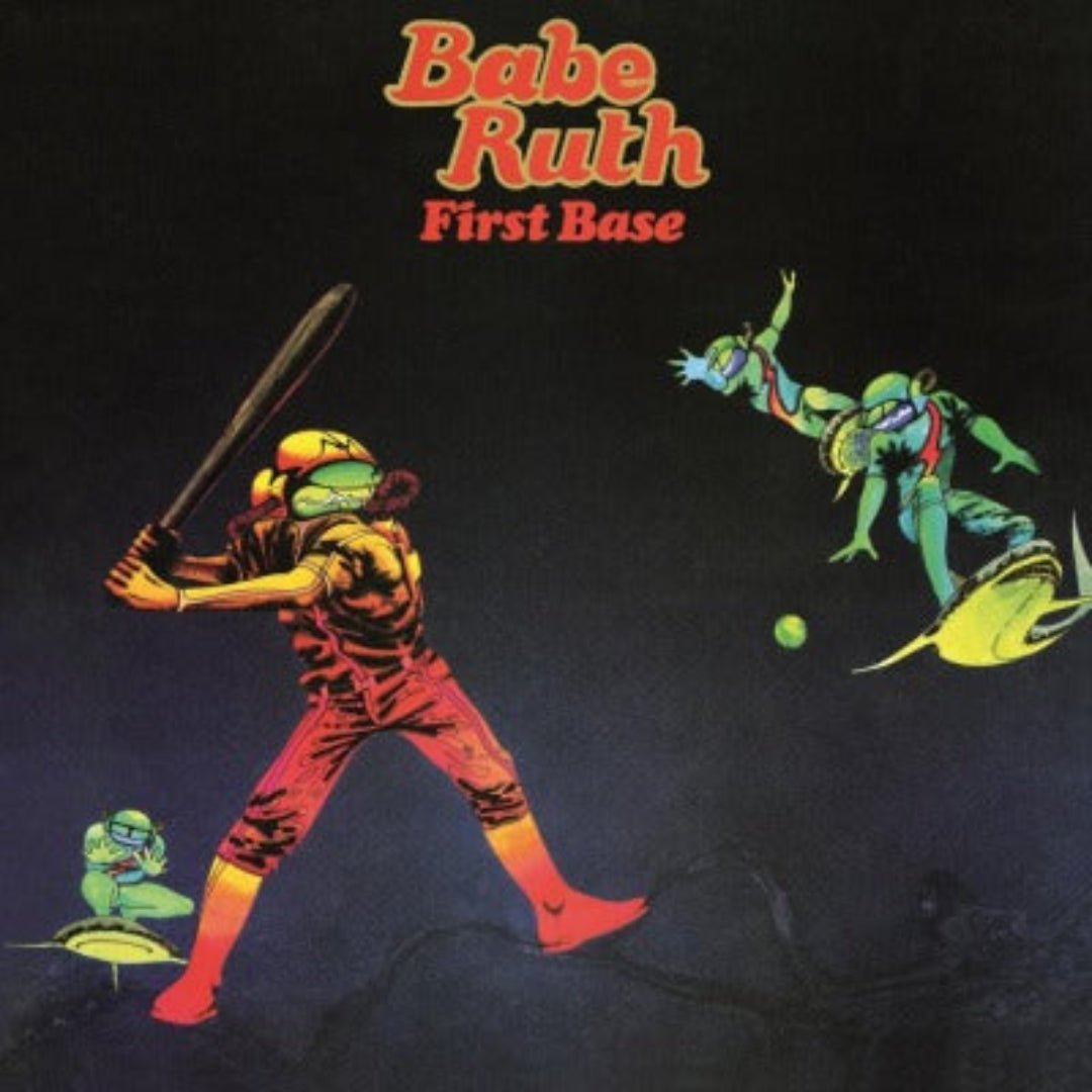 Babe Ruth’s First Base LP on 180g vinyl featuring hard rock and progressive rock