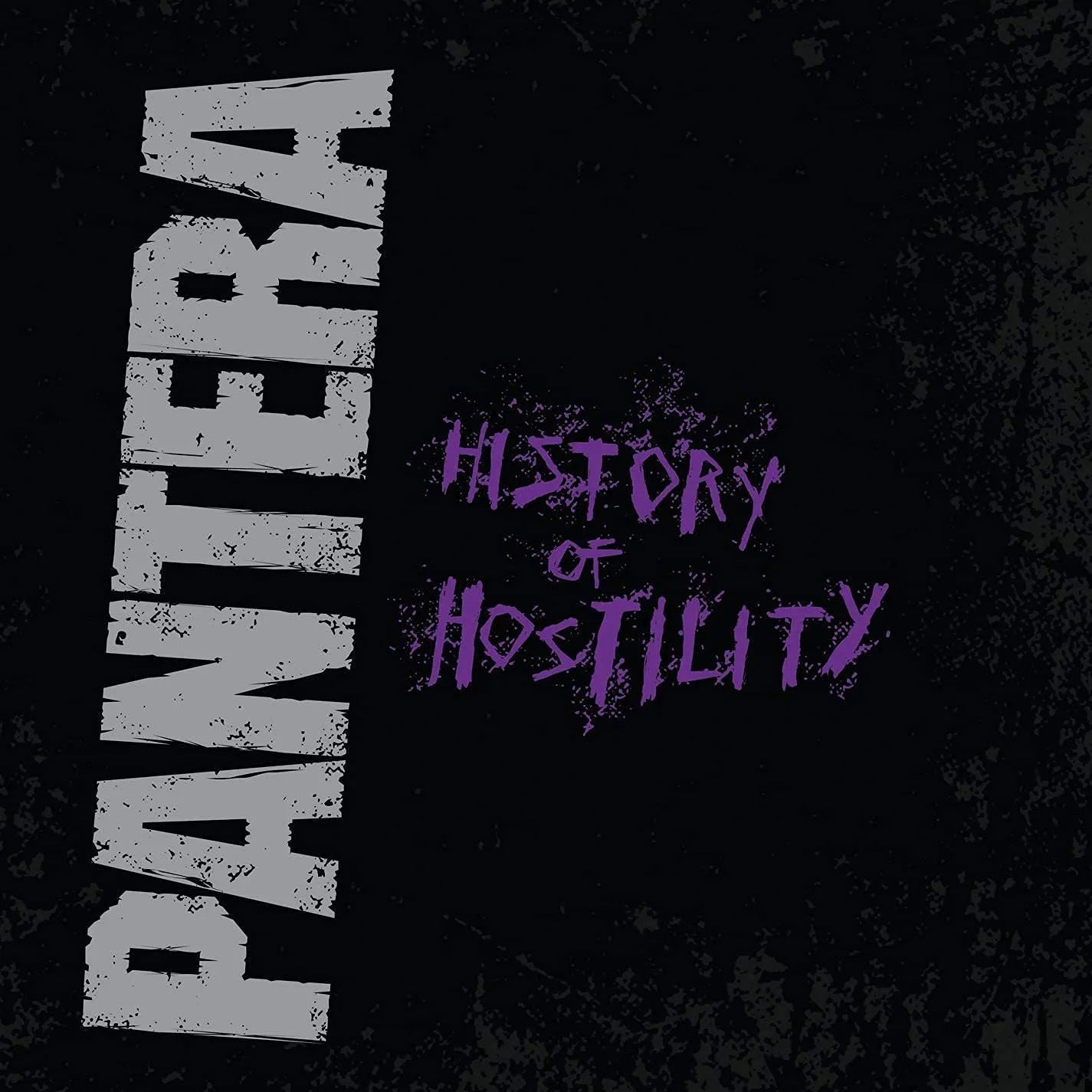 Pantera History Of Hostility silver colored vinyl