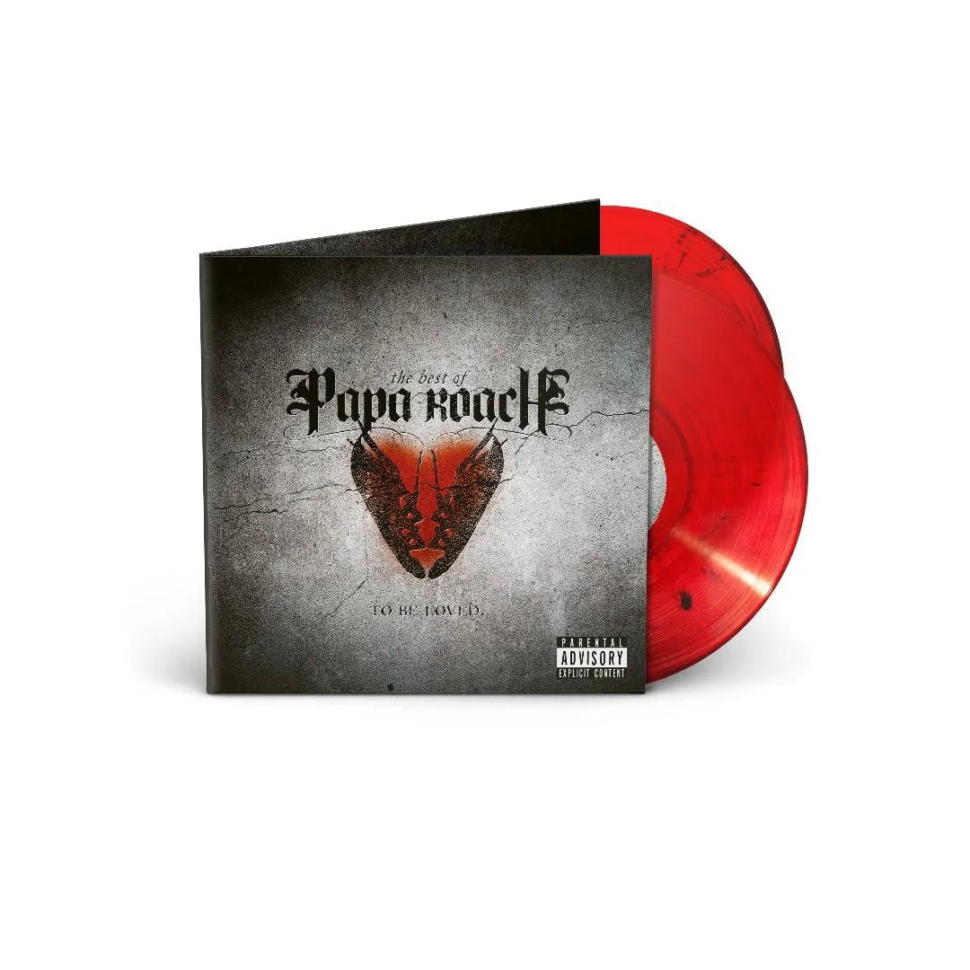 Papa Roach - To Be Loved: The Best Of 2 LP Red Splatter Vinyl - 2 - LP - Orchard Records
