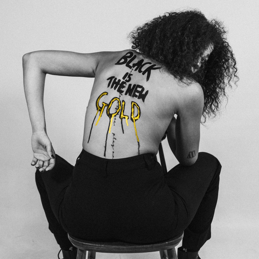 Brooke Combe Over You LP cover with retro soul-inspired portrait artwork
