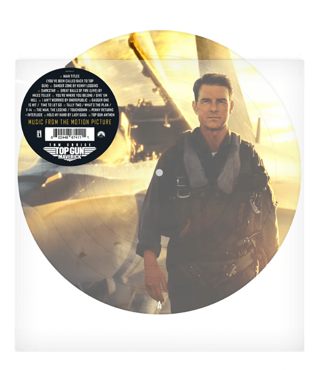 Top Gun Maverick motion picture soundtrack vinyl album cover