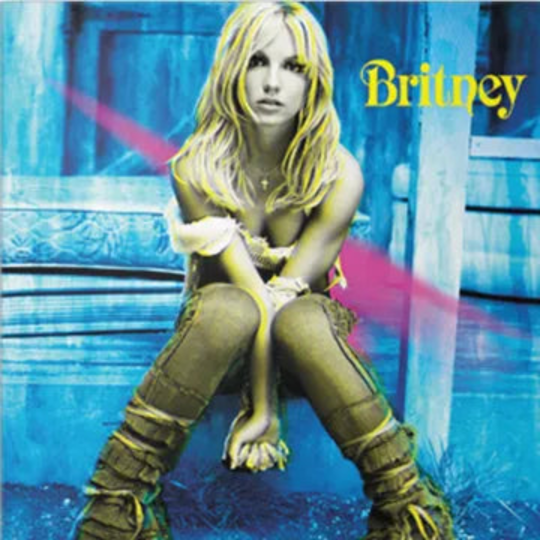 Britney Spears Britney LP Yellow Vinyl album featuring I'm A Slave 4 U and Overprotected