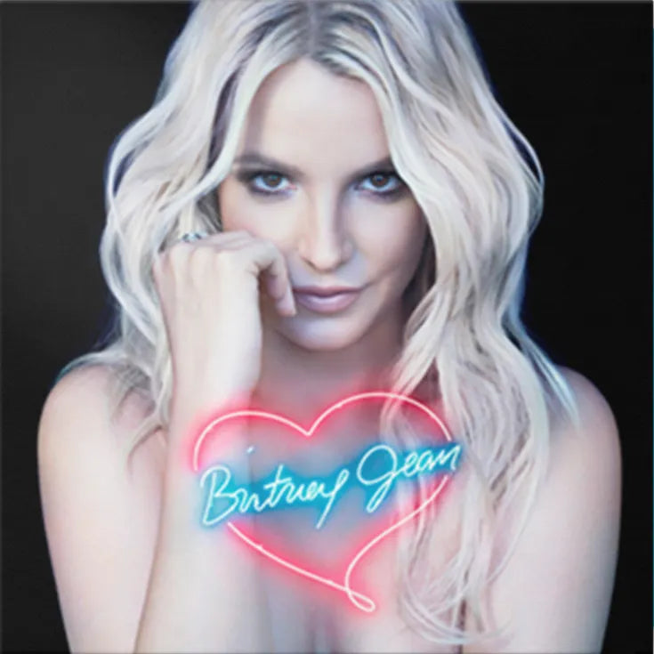 Britney Spears - Britney Jean LP Blue Marbled Vinyl - 1 - LP - Orchard Records