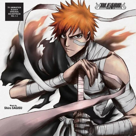 BLEACH anime vinyl double LP on translucent blue vinyl with gatefold and booklet