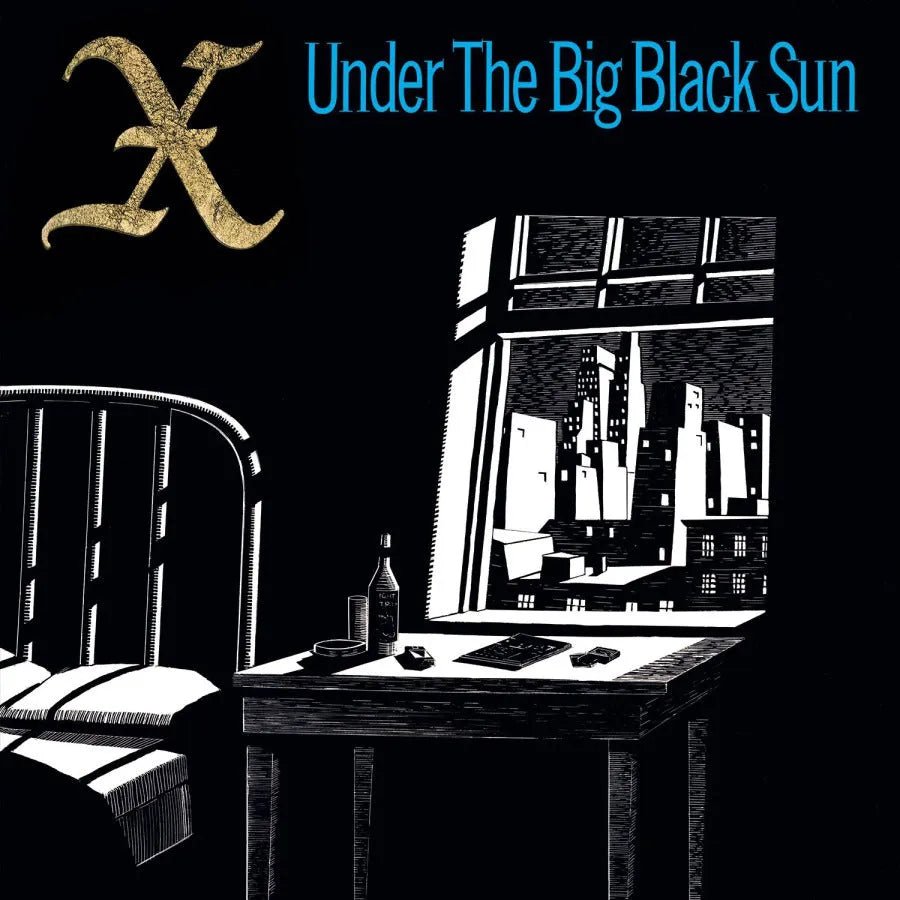 X - Under The Big Black Sun LP Turquoise Vinyl - 1 - LP - Orchard Records