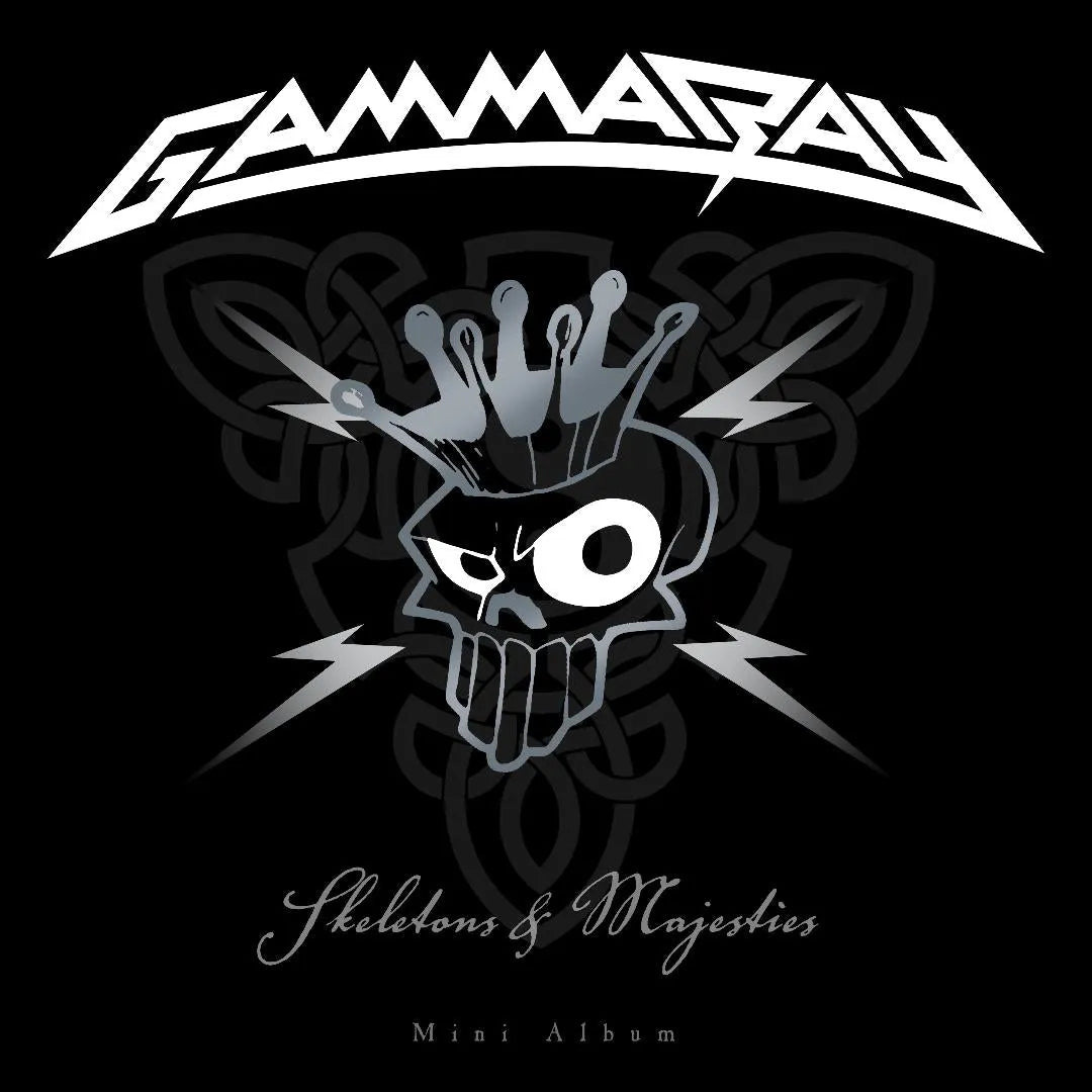 Gamma Ray Skeletons & Majesties LP clear vinyl album cover artwork