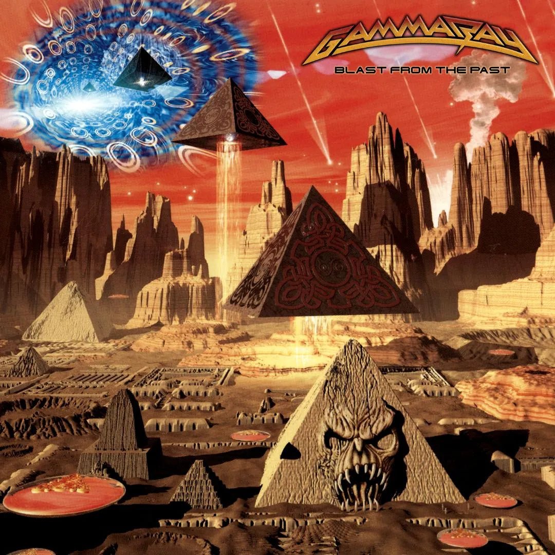 Gamma Ray Blast From The Past album featuring iconic power metal tracks and hits
