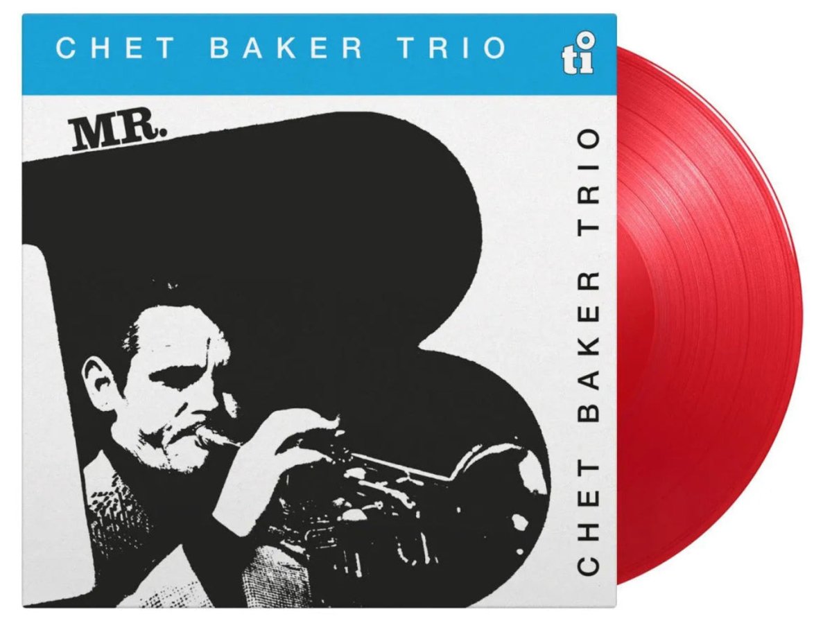 Chet Baker Mr. B 1983 album limited edition translucent red vinyl with numbered sleeve